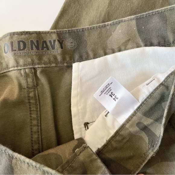 Old Navy Camo Khaki Pant - Picture 3 of 5